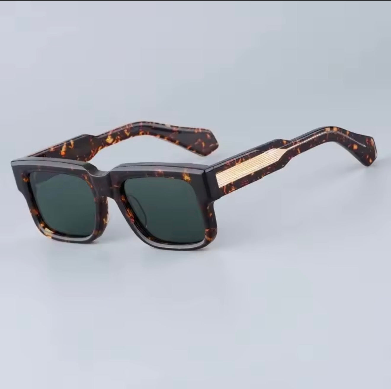 JMM Hemmings The Gentlemen Original High Quality Sunglasses Big Square Uv400 Men and Women Designer Brand Eyeglasses with Case