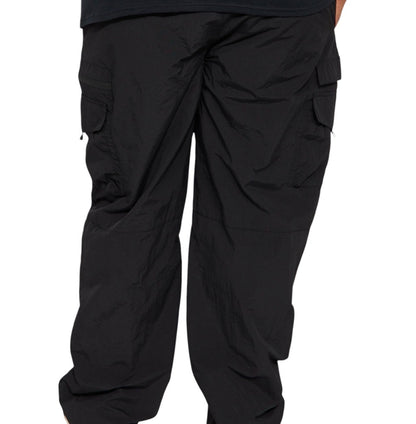 Echo Nylon Straight Cargo Pants Black
