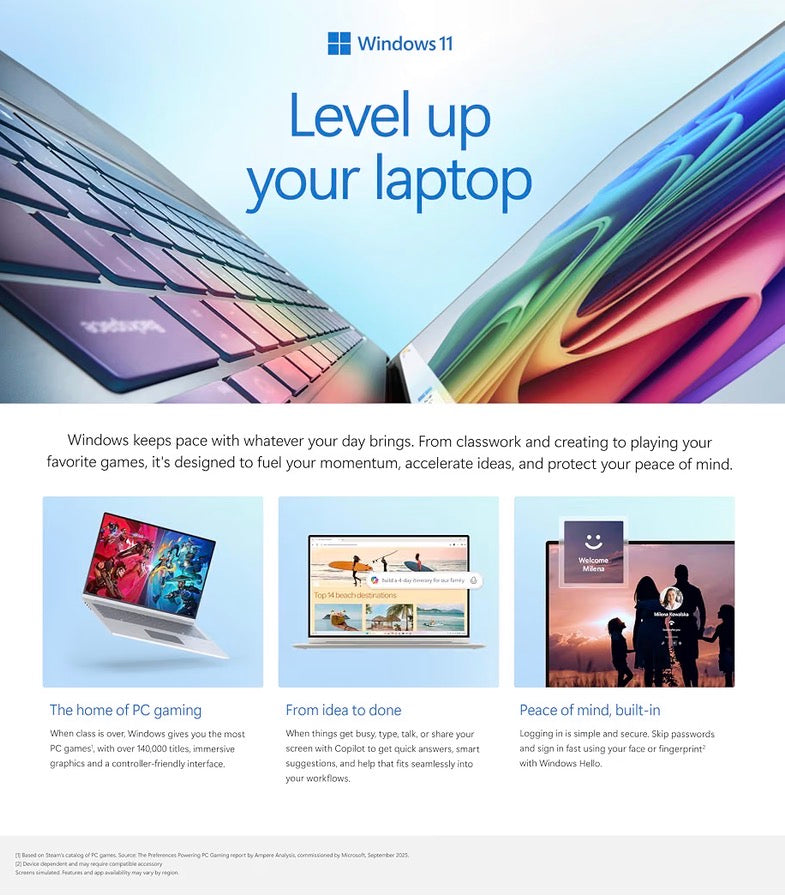 ASUS Zenbook 14 OLED UX3405CA Core Ultra 9 32GB 1TB Touchscreen Laptop