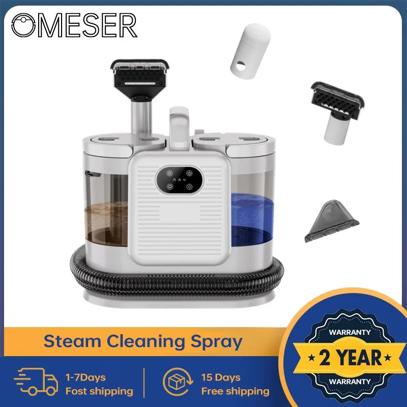 C988 Spot Cleaner 15Kpa 1650W Vacuum Steam Cleaner Spray Suction Integrated Handheld Cleaning Carpet Cleaner Machine