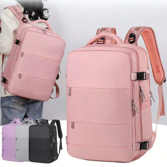 New Travel Backpack Female Large-Capacity Dry and Wet Luggage Travel Bags Computer Backpack College Students Bag