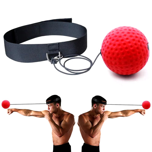 Boxing Reflex Ball with Headband – Speed, Agility & Hand-Eye Coordination Training