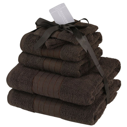 Luxury Dreamscene 100% Cotton Towel Set - Ultra Soft Bath, Hand, and Face Cloths for Ultimate Comfort