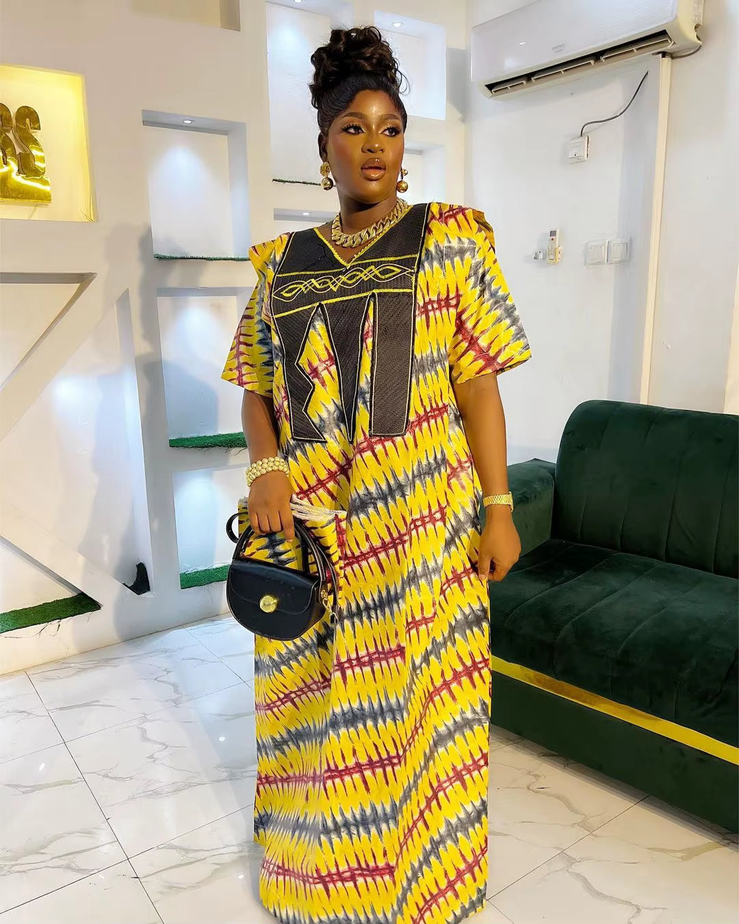African Dresses for Women Traditional Africa Clothing Dashiki Ankara Outfits Gown Abayas Robe Muslim Kaftan Maxi Long Dress 2025