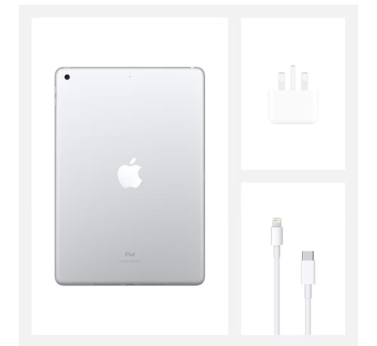 Apple iPad 10.2-inch 2020 32GB Wi-Fi Silver Renewed