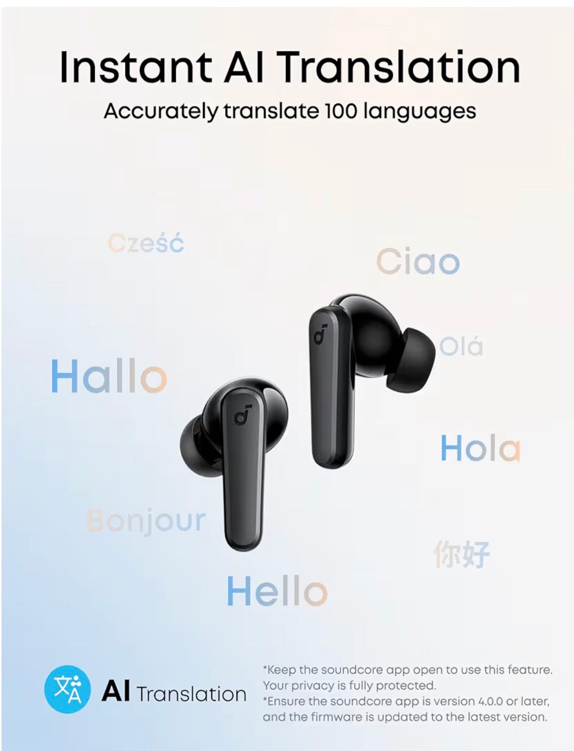 soundcore Anker P20i True Wireless Earbuds 10mm Drivers Big Bass