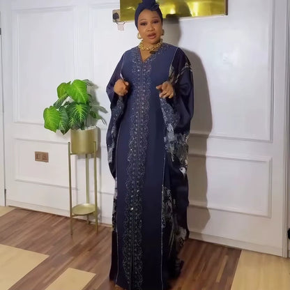 Abayas for Women Dubai Luxury 2025 African Muslim Fashion Dress Caftan Marocain Evening Party Dresses Boubou Robe Djellaba Femme