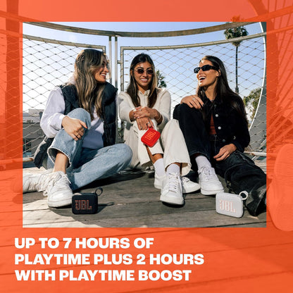 GO 4 Ultra-Portable Bluetooth Speaker with Big  Pro Sound and Punchy Bass, Playtimeboost, Waterproof Design and 7-Hour Playtime, Camo