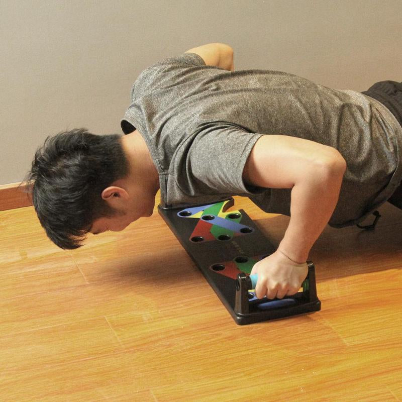 Nine-Function Push-Up Board for Home Fitness Enthusiasts