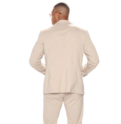 The Modern Stretch Suit Jacket Tan