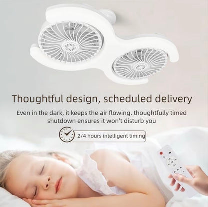 E27 E26 Screw Base LED Ceiling Fan Light with Remote