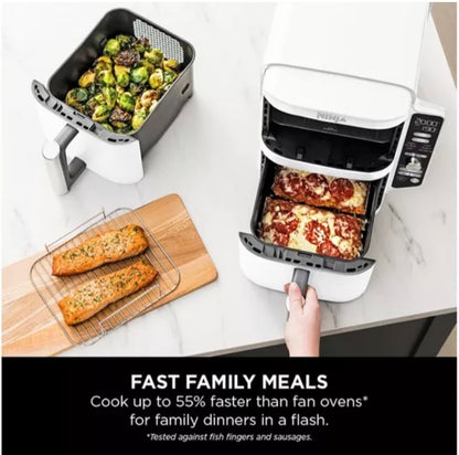 Double Stack XL 2 Drawer Air Fryer 9.5L | SL400UK - White