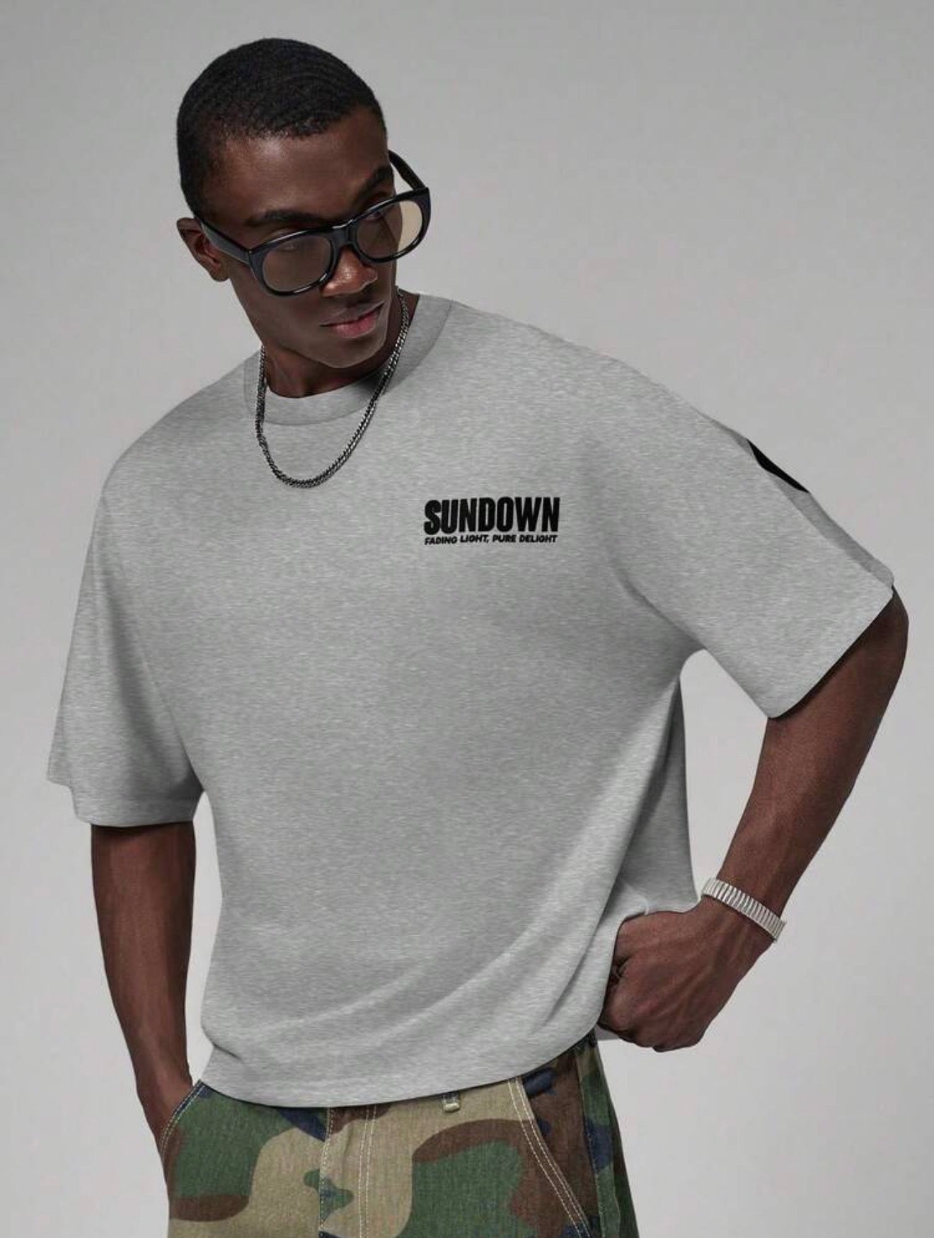 STYNVO Men’s Letter Graphic T Shirt