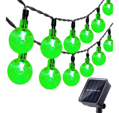 Solar Garden String Lights 100 LED Crystal Ball Fairy Lights 17m