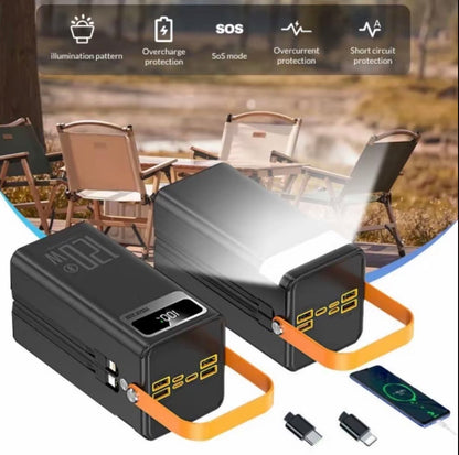 120W Power Bank 50000mAh Portable Fast Charger