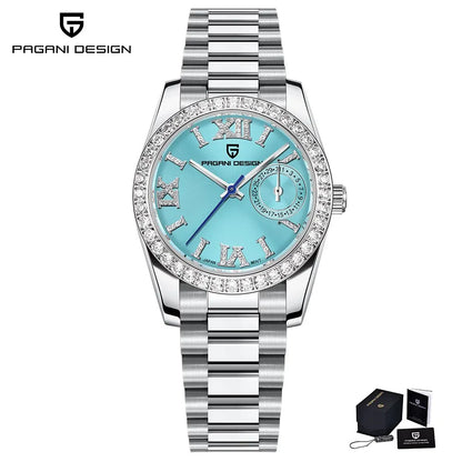 PAGANI DESIGN 2024 New 32MM Women'S Wristwatch Elegant Luxury Quartz Watch for Women Fashion Waterproof Watches Sapphire Clock