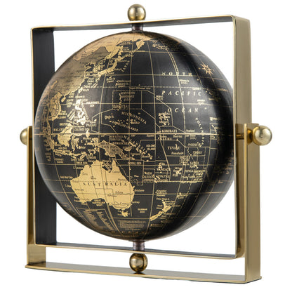 720-Degree Rotating Educational Geographic World Globe