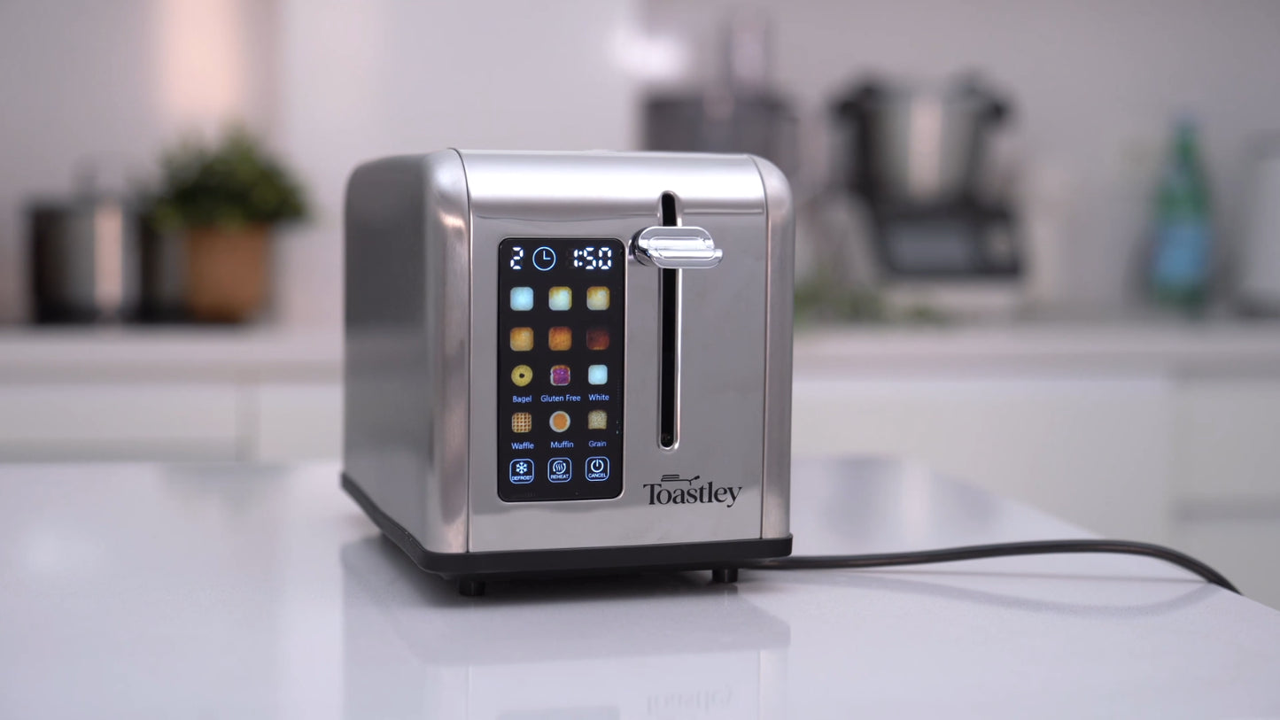 Toastley Smart Toaster 2 Slice with Screen Touch Control