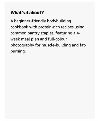 Super Easy Bodybuilding Cookbook for Beginners Kelly R Bonilla