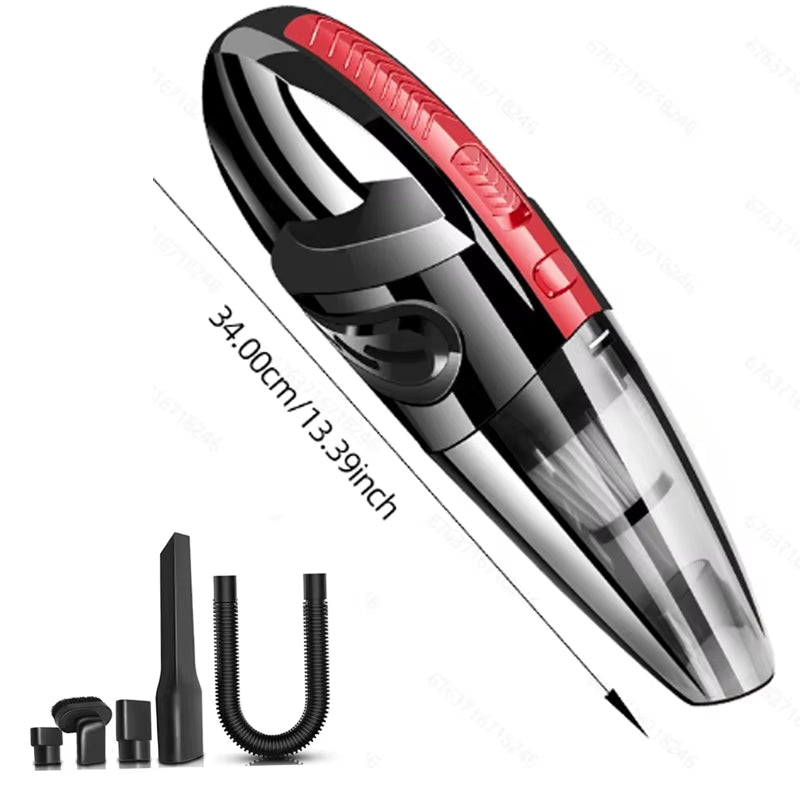 Revolutionary 6053 Wireless Vacuum Cleaner - USB Rechargeable, Portable Mini Wet and Dry Handheld Vacuum for Effortless Home and Car Cleaning