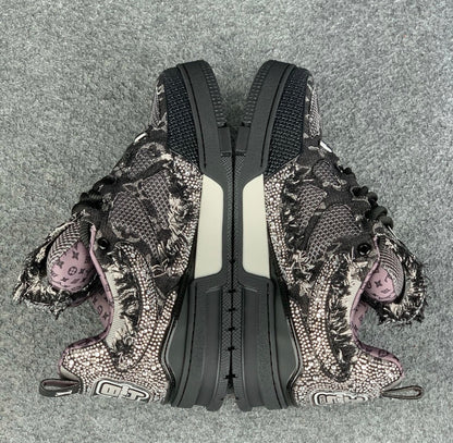 LV Skate Sneaker 'Black Swarovski
Monogram'