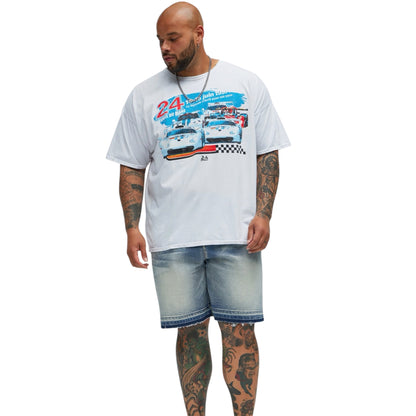 Run Around Relaxed Denim Shorts Medium Wash