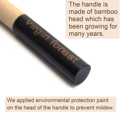 Virgin Forest Bamboo Toothbrush 6 Pack Biodegradable BPA Free