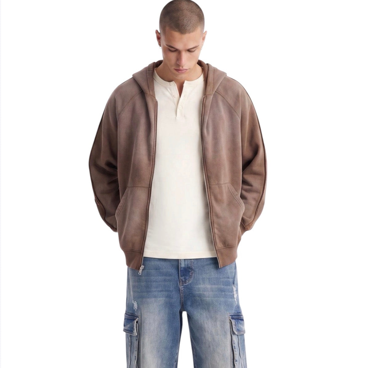 Baggy Matador Cargo Jeans Vintage Blue Wash