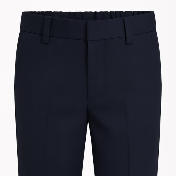 Boys School Trousers with Adjustable Waist – Classic Fit, Easy Care, Ages 3–16
