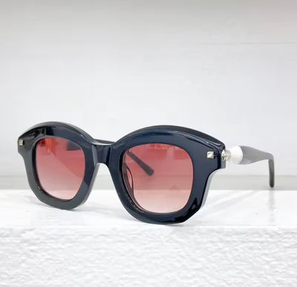 Maske J1 Thick Acetate Heavy Classical Sunglasses Uv400 Optical Prescription Frame Men Classical Designer Brand Germany Glasses