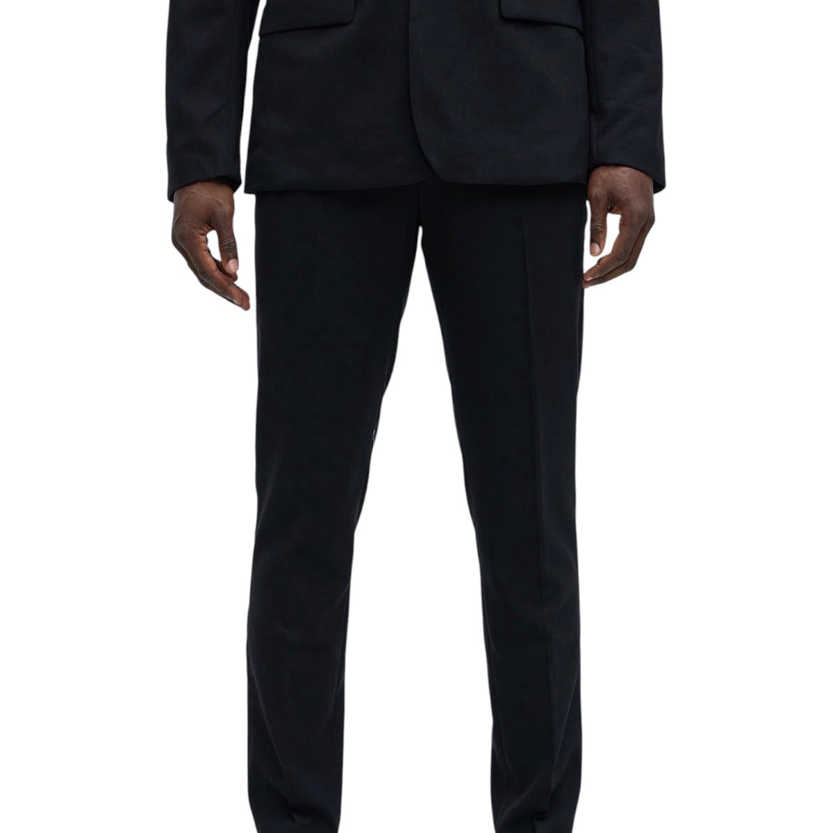 The Modern Stretch Slim Trouser Black