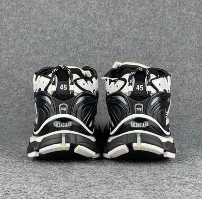 Balenciaga Runner Sneaker 'White Black White'