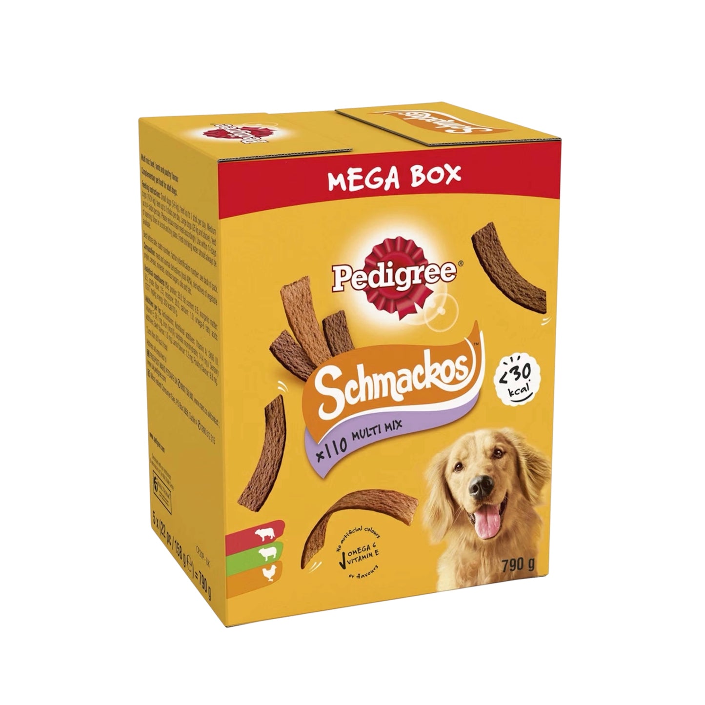 Pedigree Schmackos Mega Pack Dog Treats 110 Strips