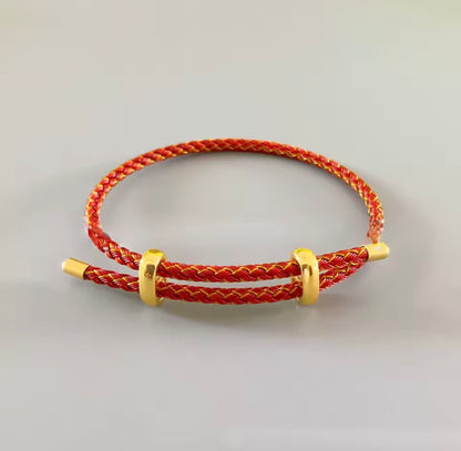 High Quality Bracelets Wire Rope Bangle for Women Colorful Handmade DIY Men Bracelets Adjustable Rope Bracelet Jewelry Wholesale