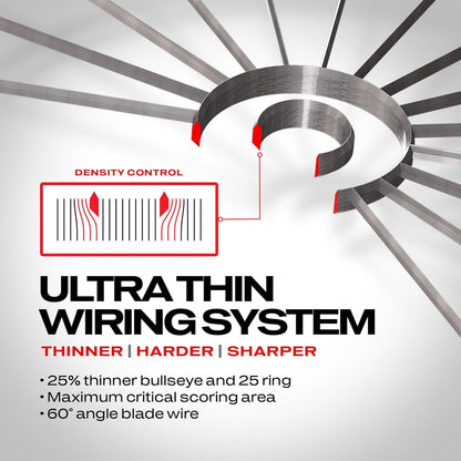 Darts Blade 6 Professional Bristle Dartboard with Official Tournament Specifications | Endorsed by the PDC