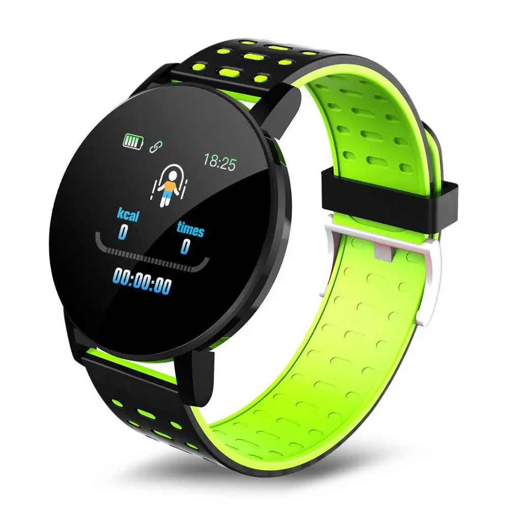 119S Bluetooth Smartwatch - Advanced Health Monitoring and Fitness Tracking for Men and Women, Compatible with Android and iOS