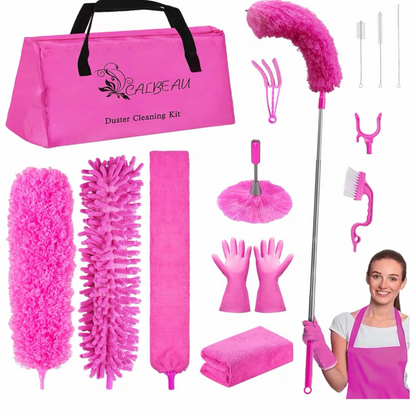 15 Piece Microfibre Duster Set