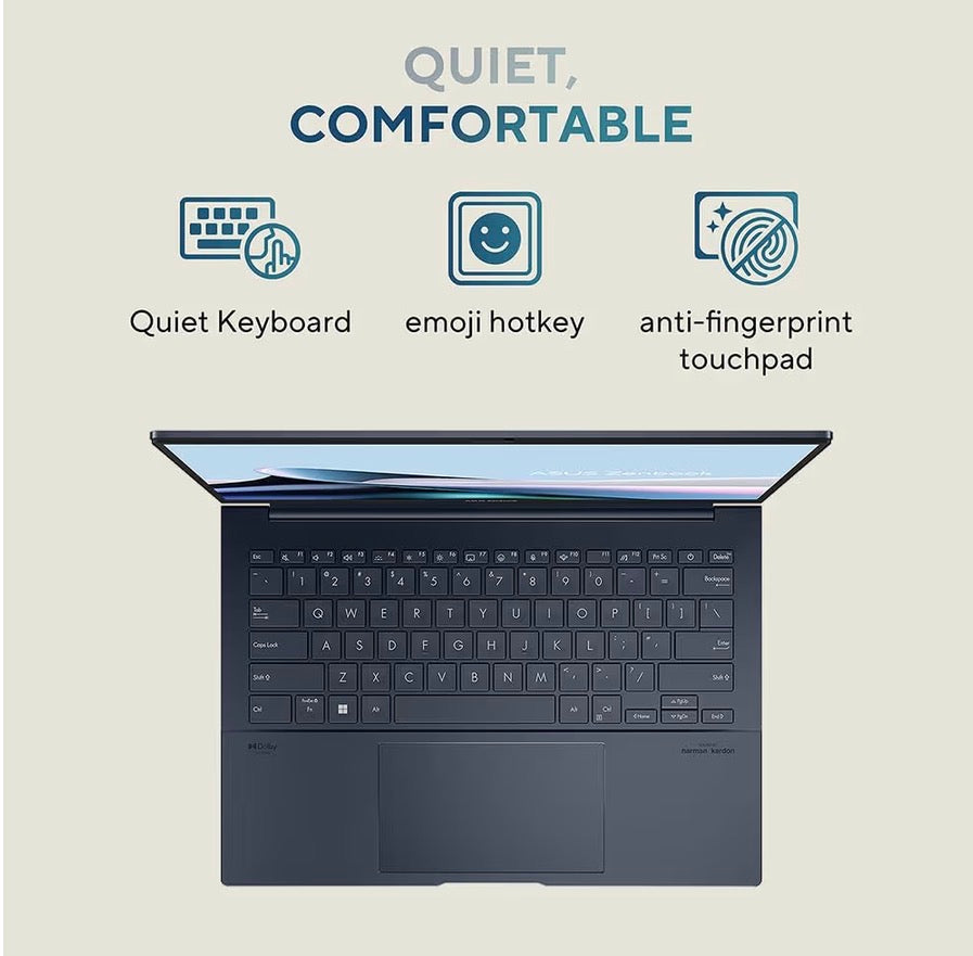 ASUS Zenbook 14 OLED UX3405CA Core Ultra 9 32GB 1TB Touchscreen Laptop