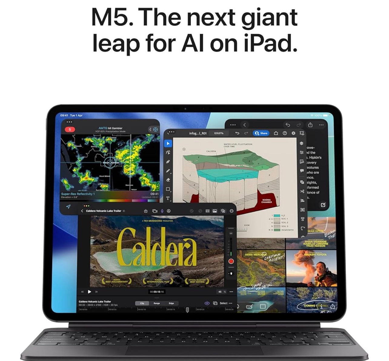 Apple iPad Pro 11-inch M5 2TB Nano-Texture Wi-Fi 5G Space Black