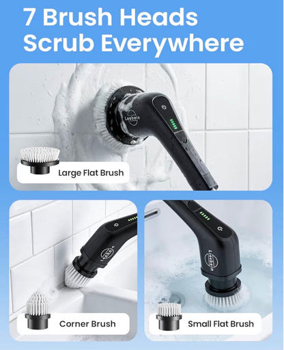 Leebein Electric Spin Scrubber Cordless
