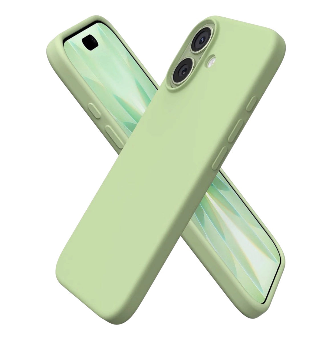 ORNARTO iPhone 17 Case 6.3-inch Liquid Silicone Slim Cover