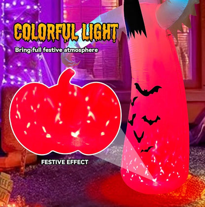 Warmiehomy 7.8FT Halloween Inflatable Giant Screaming Ghost