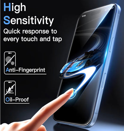 JETech iPhone 17 Screen Protector 3 Pack 9H Tempered Glass