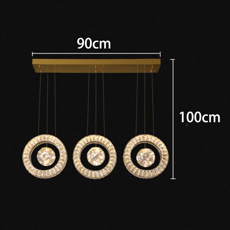 Modern Home Decor Led Lights Pendant Light Lamps for Living Room Chandeliers for Dining Room Hanging Light Indoor Lighting