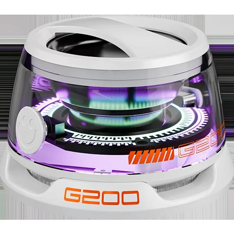 G200 Portable Bluetooth Speaker with RGB Lighting, Magnetic Design, Bluetooth 5.3 Technology, Compact Sound Box, 7-Hour Playback, and Integrated Phone Holder