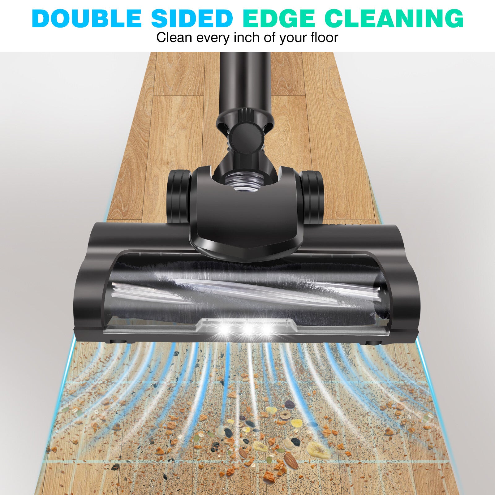3In1 Cordless Vacuum Cleaner Upright Handheld Stick Lightweight Bagless