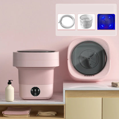 Portable Mini Washing Machine for Socks and Underwear - High Capacity with Spinning Dry Functionality - Available in 3 Models