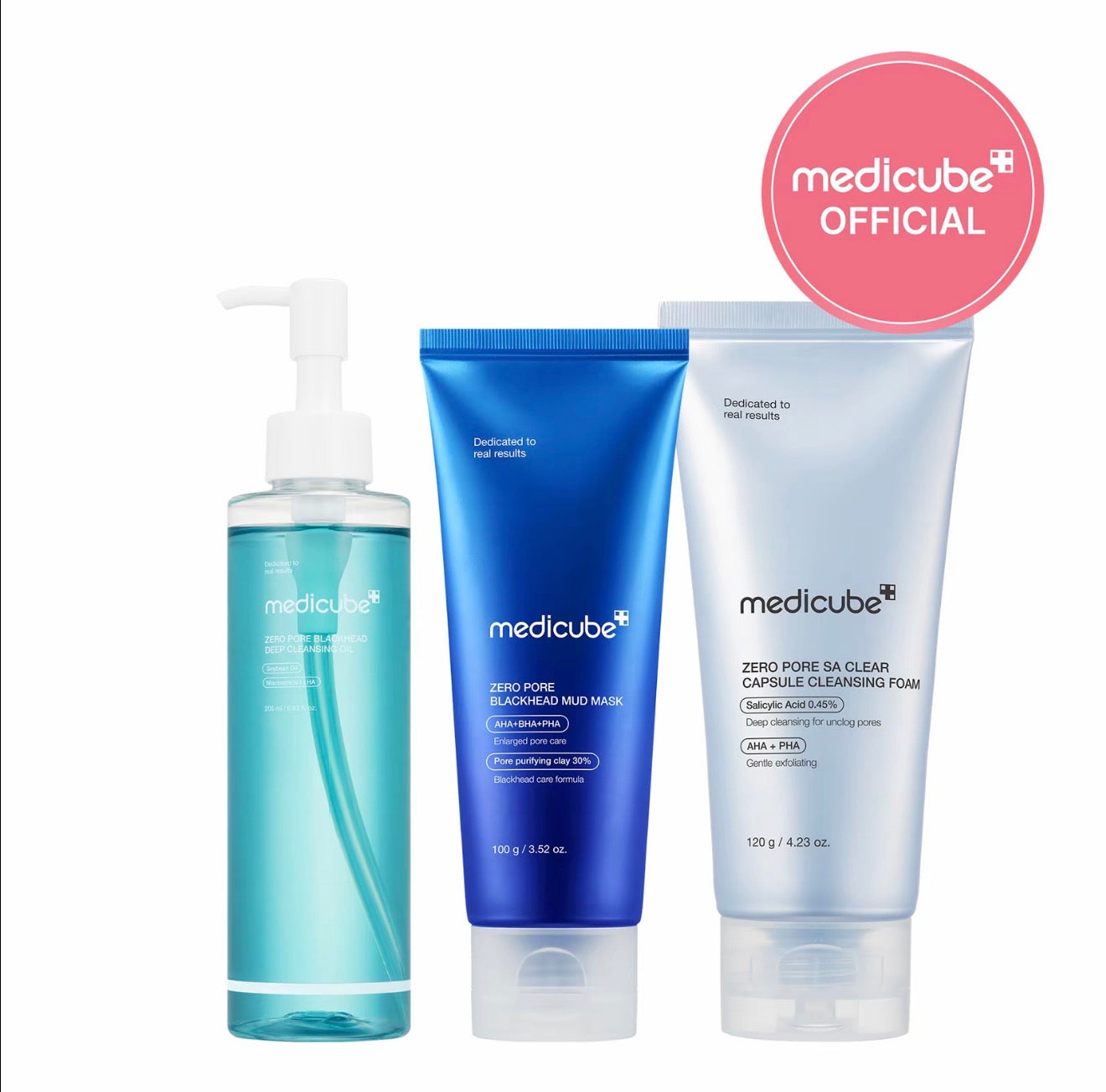 medicube Pore-fect Set Deep Pore Cleansing Mud Mask Blackhead Care