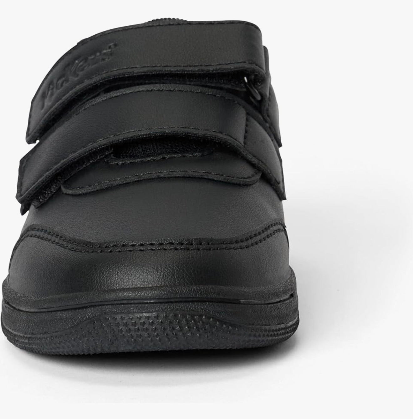 Kickers Kids Mervan Unisex Black School Shoes Trainer Style