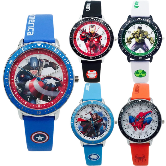 Children’s Quartz Watch – Spider-Man | Iron Man | Hulk